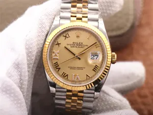 ロレックス デイトジャスト36 NOOBの工場製品 126233 Cal.3235 ムーブメント搭載 316L メンズ 自動巻き