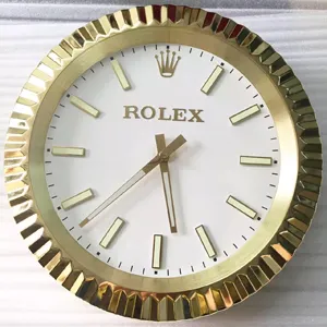ロレックス 壁掛け時計 RX-297 NOOBの工場製品 316L 単３電池で動きます