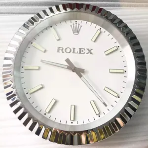 ロレックス 壁掛け時計 RX-298 NOOBの工場製品 316L 単３電池で動きます
