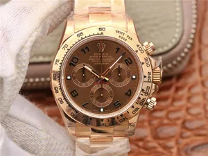 ロレックス デイトナ JHの工場製品V7品 116508 Cal.4130 ムーブメント搭載 904L メンズ 自動巻き