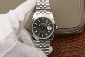 ロレックス デイトジャスト NOOBの工場製品 116200 Cal.2836 ムーブメント搭載 316L 18K メンズ 自動巻き
