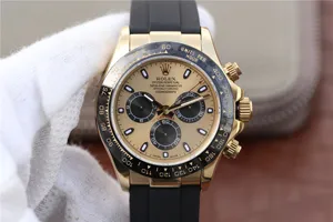 ロレックス デイトナ NOOBの工場製品 116518LN Cal.7750 ムーブメント搭載 904L 18ct メンズ 自動巻き
