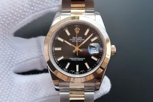 ロレックス デイトジャスト NOOBの工場製品 126333 Cal.2824 ムーブメント搭載 904L 18K メンズ 自動巻き