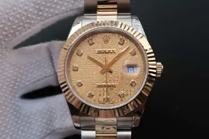 ロレックス デイトジャスト NOOBの工場製品 126333 Cal.2824 ムーブメント搭載 904L 18K メンズ 自動巻き