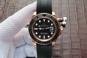 ロレックス ヨットマスター NOOBの工場製品V7品 116655-Oysterflex bracelet Cal.3135 ムーブメント搭載 904L メンズ 自動巻き