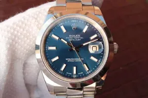 ロレックス デイトジャスト41 NOOBの工場製品 116300 Cal.2836 ムーブメント搭載 316L 18K メンズ 自動巻き