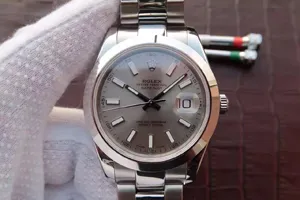 ロレックス デイトジャスト41 NOOBの工場製品 116300 Cal.2836 ムーブメント搭載 316L 18K メンズ 自動巻き