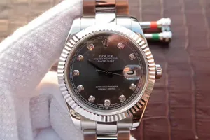 ロレックス デイトジャスト41 NOOBの工場製品 116334 Cal.2836 ムーブメント搭載 316L 18K メンズ 自動巻き