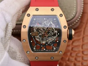リシャールミル KVの工場製品新作 RM035 Americas ピンクゴールド Rose Gold 自動巻き
