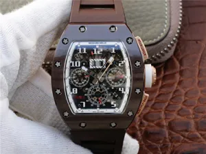 リシャールミル KVの工場製品新作 RM011 AN RG CHRONOGRAPH 自動巻き