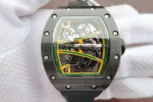 リシャールミル KVの工場製品新作 RM055 バッバワトソン TZP チタン 手巻き