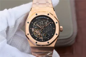オーデマピゲ JFの工場製品の15407OR.OO.1220ST.01 ロイヤル オーク ダブル バランスホイール オープンワーク