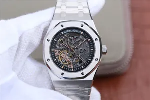 オーデマピゲ JFの工場製品の15407ST.OO.1220ST.01 ロイヤル オーク ダブル バランスホイール オープンワーク