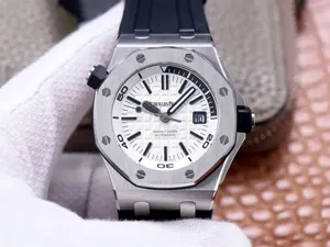 オーデマピゲ JF,V10の工場製品の15710ST.OO.A002CA.02 ロイヤルオーク オフショア ダイバー 自動巻き シースルーバック