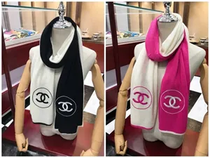 シャネルマフラー は工場直営 最新作のchanel-00590*200cm 2色