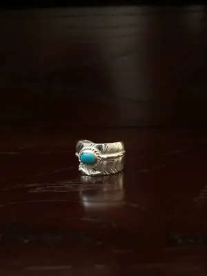 ゴローズ goros 銀縄ターコイズピンキーリング 大人気でお上品 gs008