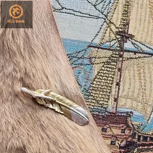 ゴローズ goros 銀爪特大フェザー 右向き 大人気でお上品 gs033