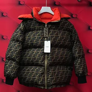 FENDI フェンディリバーシブル ダウンジャケット AW18 FD024
