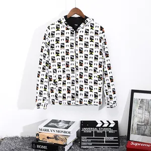 FENDI フェンディAllover Monster Print パーカー FD009