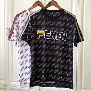 FENDI フェンディ× FILA (フィラ) allover print Tシャツ FD016