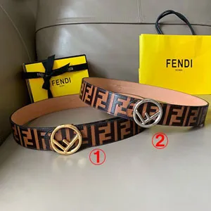 FENDI フェンディFF レザーベルトFD090