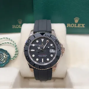 NOOB制ロレックス Rolexヨットマスター 37mm 268655 インテンスブラック