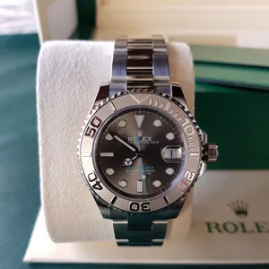 NOOB制ロレックス Rolexヨットマスターロレジウム 37mm 268622 スレート