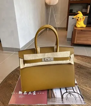 エルメス birkin 25/30cm epsom皮質 HMB-070!