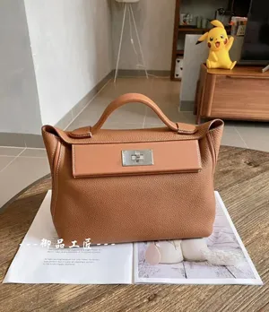 エルメス kelly 24cm togo皮質 HMB-075!