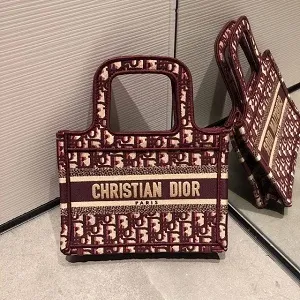 ディオール DIOR BOOK TOTE ミニバッグ S5475ZRIW_M974