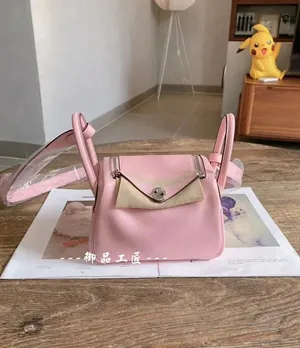 エルメス mini lindy swift皮質 HMB-089!
