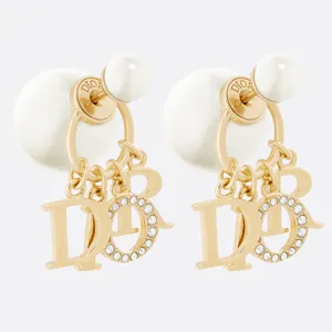 ディオール トライバル ピアス クリスタル レジンパール E1411TRICY_D301