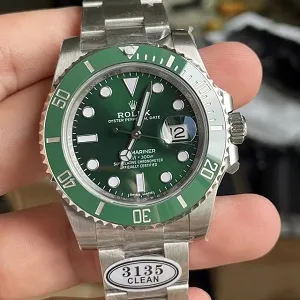 最強のロレックスサブマリーナー40mm 3135ムーブメント-CLEANファクトリー116610LV