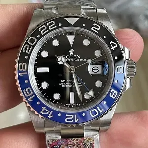 市場で最強のGMTバージョン、最高品質。CLEANファクトリーロレックスGMT 116710BLNR