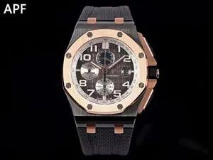 APF工場:「新色」オーデマピゲ ロイヤルオークオフショア26405シリーズカラーセラミック時計