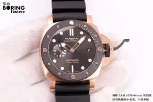 VS Factory新作 パネライ サブマーシブル ゴールドテック オロカーボ PAM01070「今までで最も本物に近いコピー」登場！