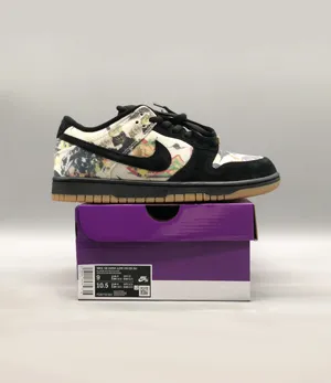 ナイキ SB ダンクロー シュプリーム ラメルジーカジュアルスニーカー FD8778-001（Nike SB Dunk Low Supreme Rammellzee） スーパーコピー