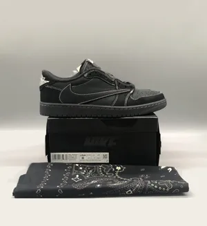 トラヴィス スコット x? ナイキ エアジョーダン1 ロー OG DM7866-001?（NIKE Jordan 1 x Travis Scott Retro Low OG SP Black Phantom）スーパーコピー