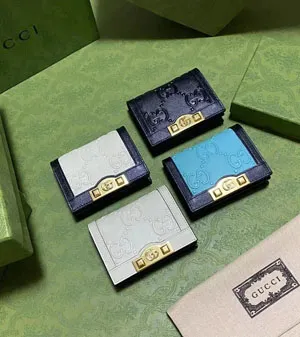 GUCCI / グッチ  GG カードケース ウォレット 4色（676150 UF4AX 9099）