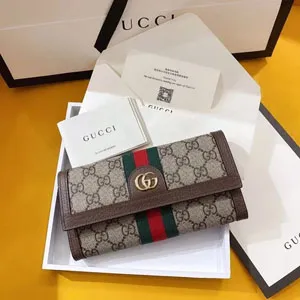 GUCCI / グッチ オフィディア GG コンチネンタルウォレット（523153 96IWG 8745）