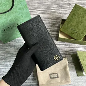 GUCCI / グッチ GGマーモント メンズ 長財布（436023 DJ20T 1000）