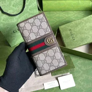 GUCCI / グッチ オフィディア GGスプリーム キャンバス 長財布（672987 96IWT 8745）