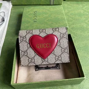 GUCCI / グッチ ハート モチーフ付き カードケース ウォレット （648848 20QAS 8570）