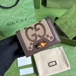 GUCCI / グッチ ダイアナ ジャンボGG カードケース（658244 UKMBT 2572）