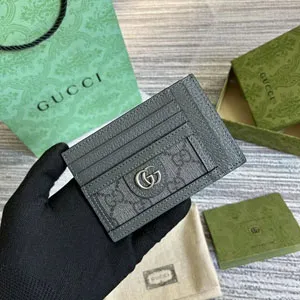 GUCCI / グッチ オフィディア GG カードケース グレー（732018 UULBN 1244）