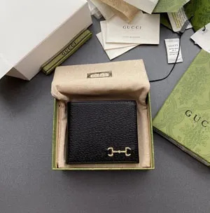 GUCCI / グッチ ホースビット 二つ折りウォレット （700462 DJ20G 1000）
