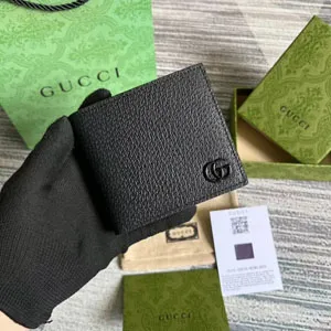 GUCCI / グッチ GG マーモント レザー 二つ折り ウォレット （428726 1T56F 1000）