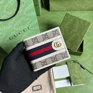 GUCCI / グッチ オフィディア GG ウォレット ホワイト（597606 96IWT 9794）
