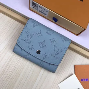 ルイヴィトン イリス コンパクトウォレッ ブルー （M67406）