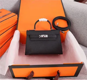エルメス  ケリーミニ2 KELLY MINI 2 ブラック x シルバー
